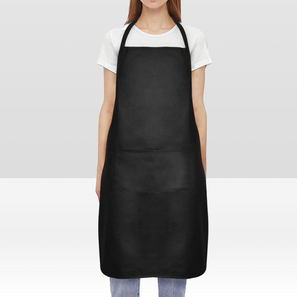 Custom Women’s Waterproof Heat Transfer Apron – Personalized Kitchen Apron with Design & Name