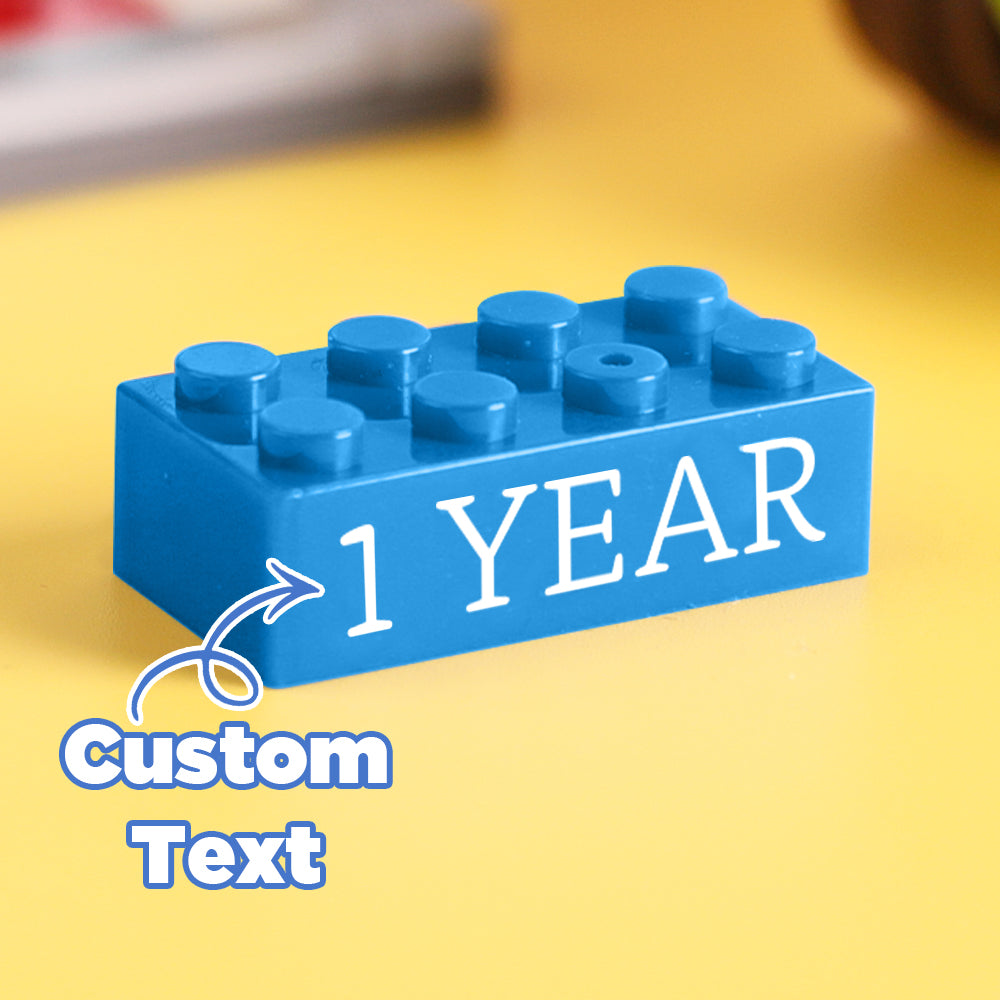 Building Block Gifts Custom Text Induction Gift Company Age Building Blocks Multi-Color Different Size Building Block Gifts