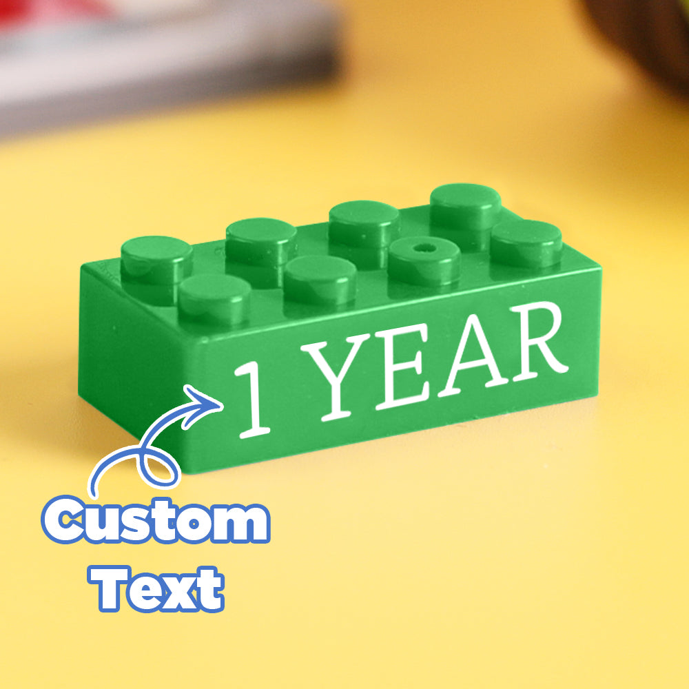 Building Block Gifts Custom Text Induction Gift Company Age Building Blocks Multi-Color Different Size Building Block Gifts