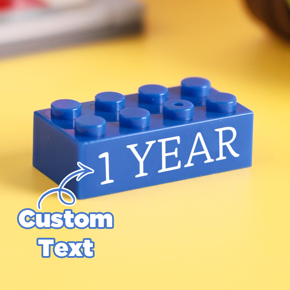 Building Block Gifts Custom Text Induction Gift Company Age Building Blocks Multi-Color Different Size Building Block Gifts