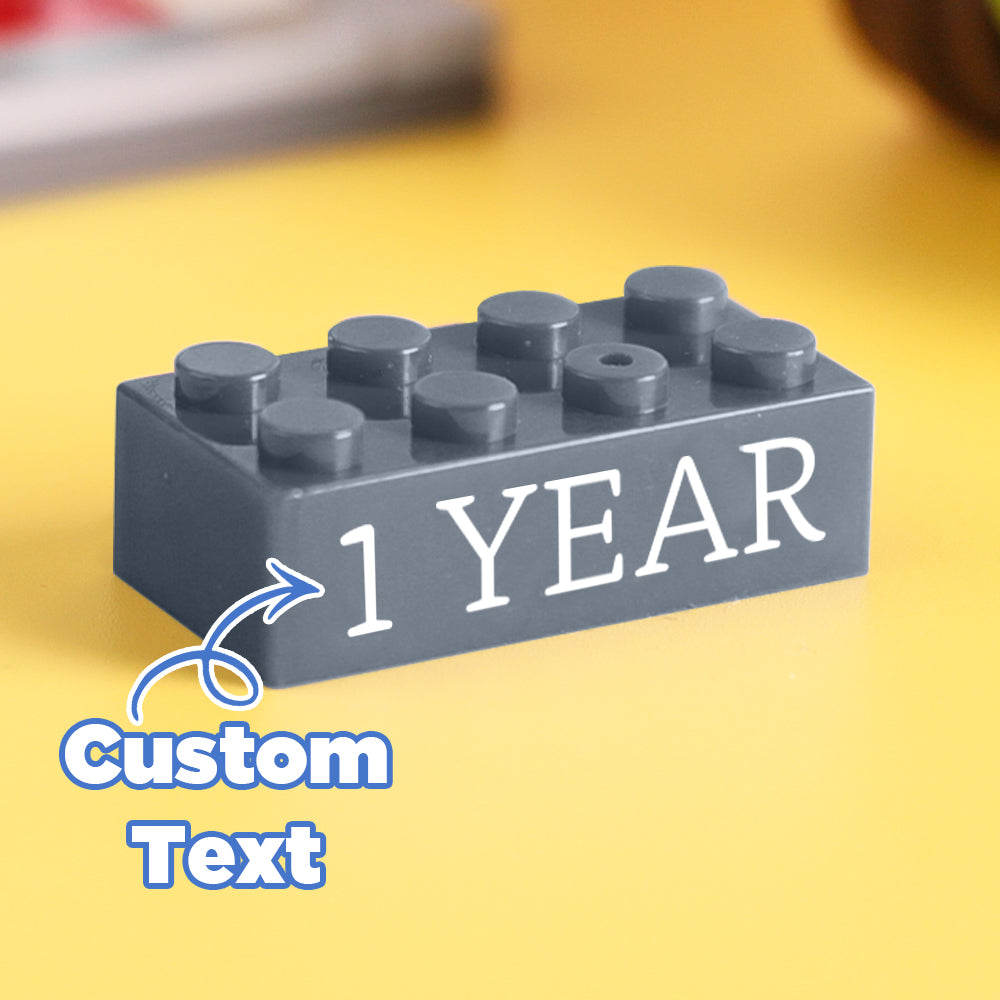 Building Block Gifts Custom Text Induction Gift Company Age Building Blocks Multi-Color Different Size Building Block Gifts