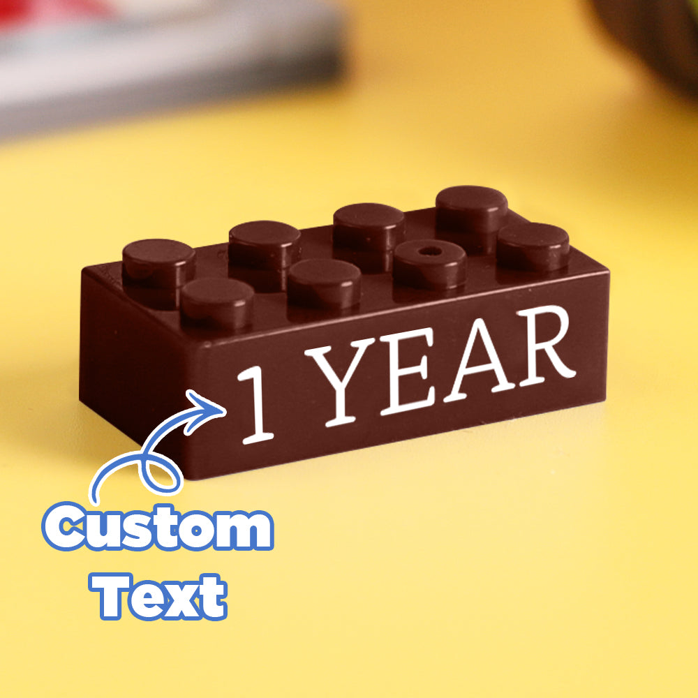 Building Block Gifts Custom Text Induction Gift Company Age Building Blocks Multi-Color Different Size Building Block Gifts