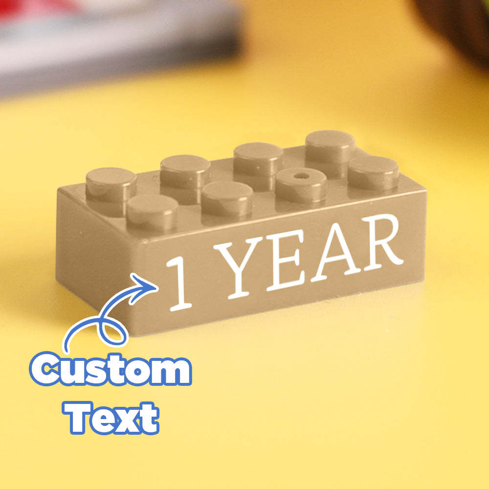 Building Block Gifts Custom Text Induction Gift Company Age Building Blocks Multi-Color Different Size Building Block Gifts
