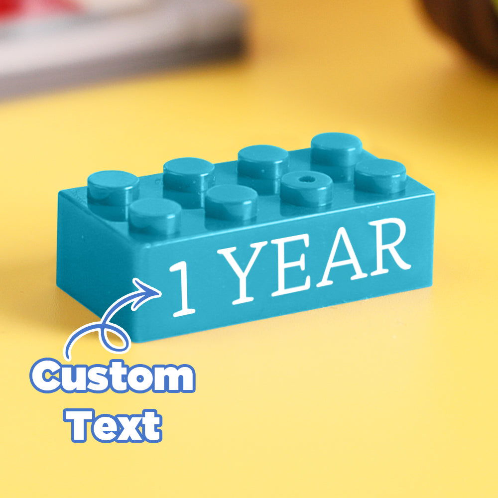 Building Block Gifts Custom Text Induction Gift Company Age Building Blocks Multi-Color Different Size Building Block Gifts