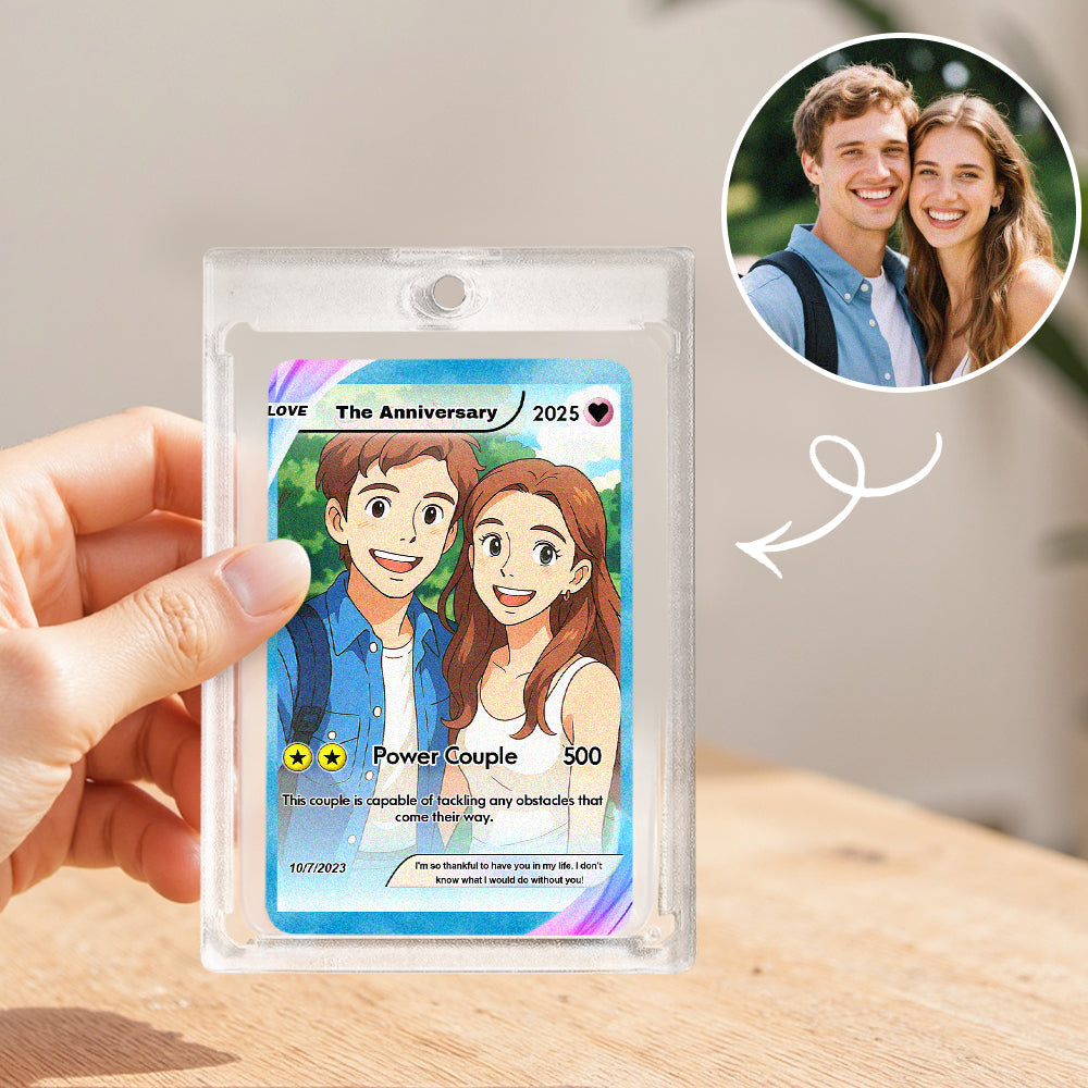 Custom Valentine's Day Poke Card Gift For Couple Valentine's Day Gift Custom Poke Present