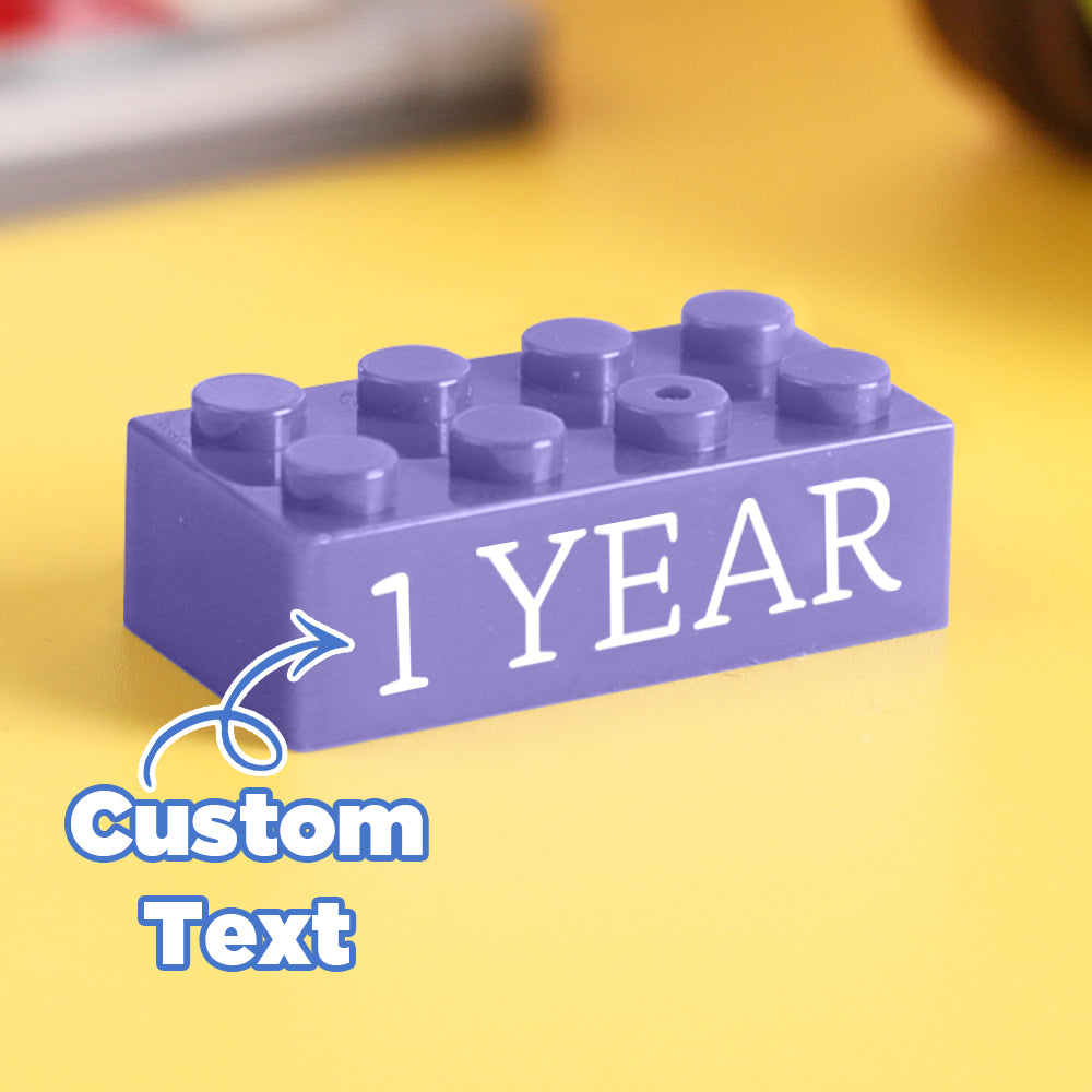Building Block Gifts Custom Text Induction Gift Company Age Building Blocks Multi-Color Different Size Building Block Gifts