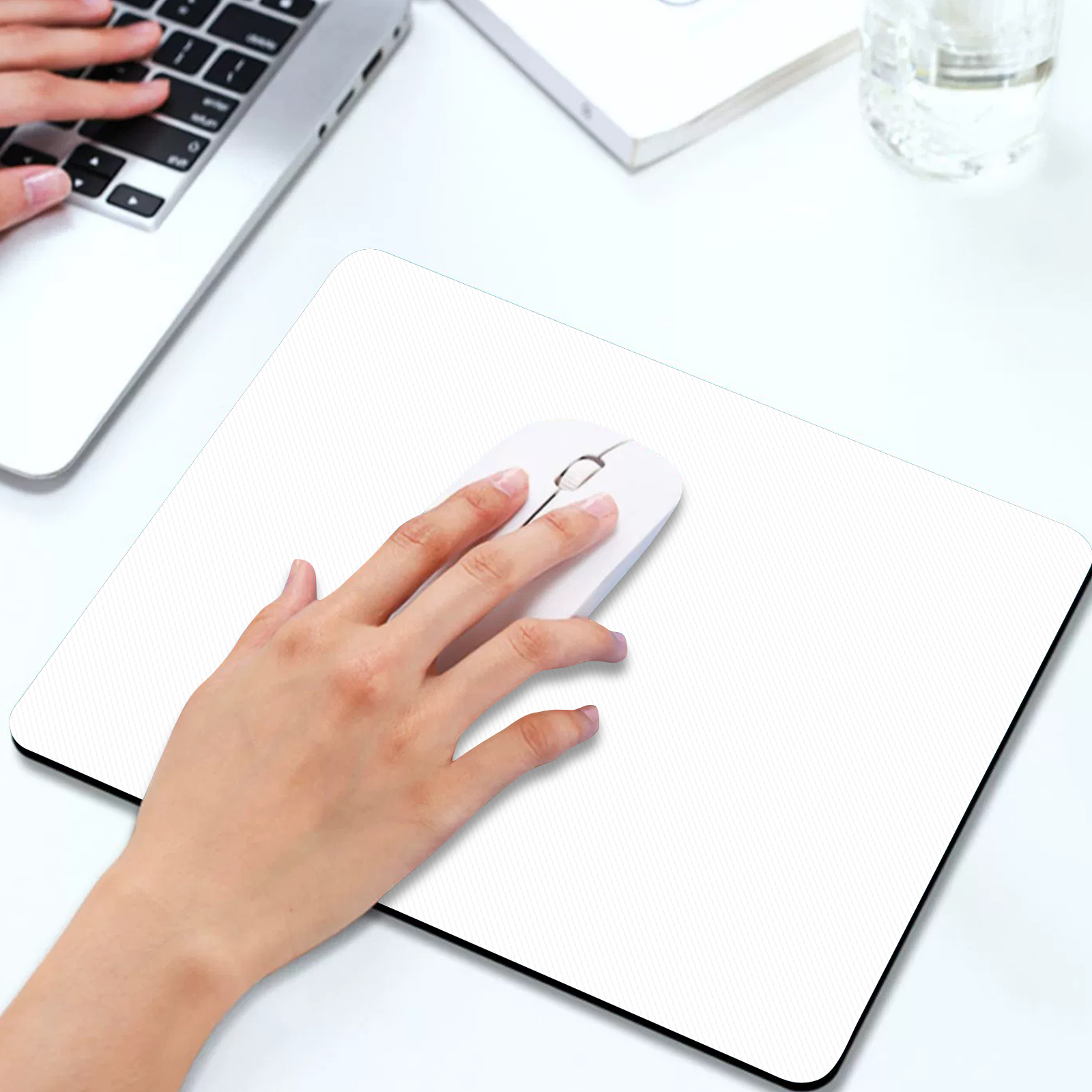 Custom Printed Mouse Pad – Personalized Photo or Logo Design Desk Accessory